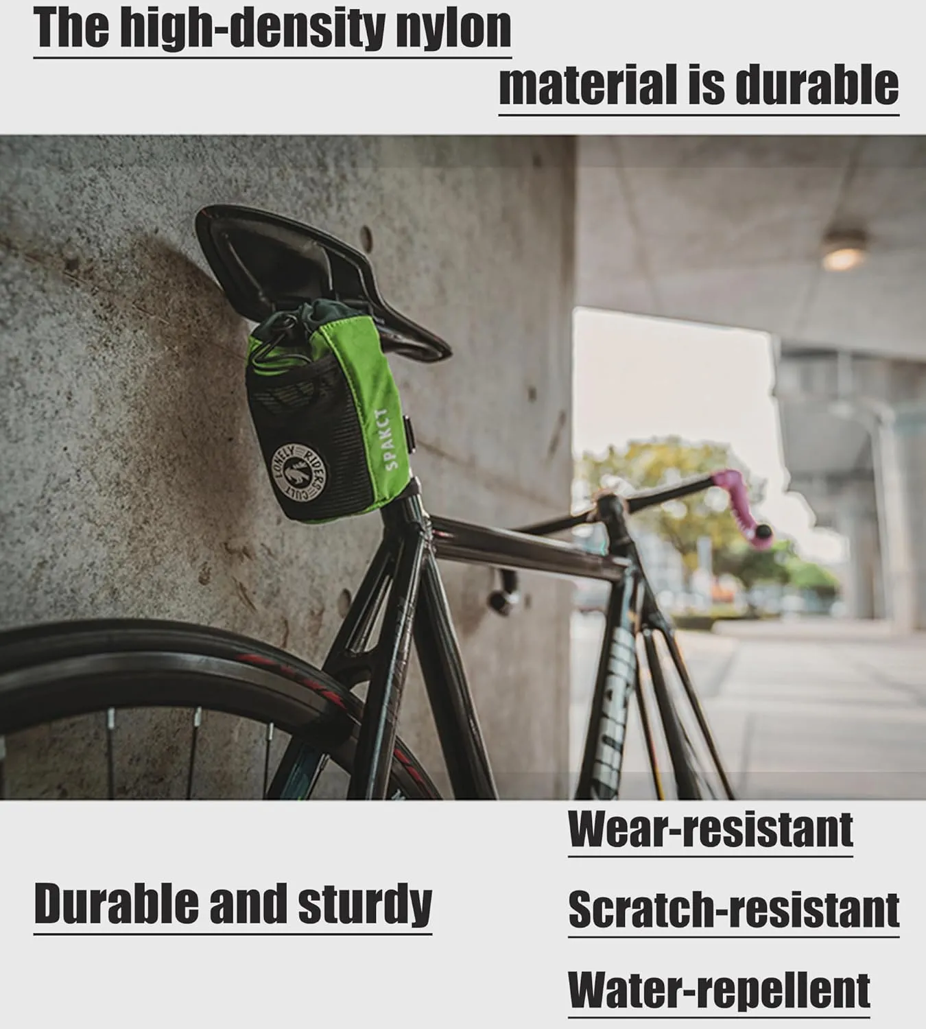Bike Stem and Handlebar Bag, Top Tube Waterproof Bicycle Frame Basket, Snack Bag Accessories for Cycling (Black)