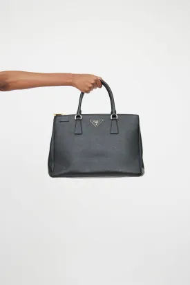 Black Saffiano Galleria Bag