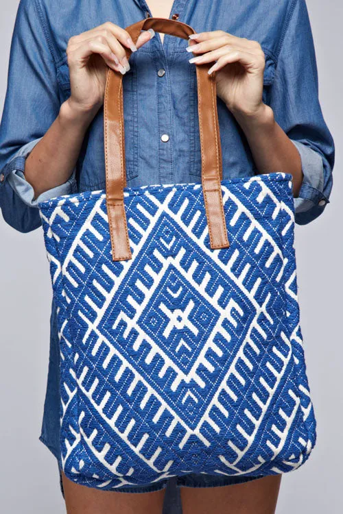 Canvas Tapestry Tote