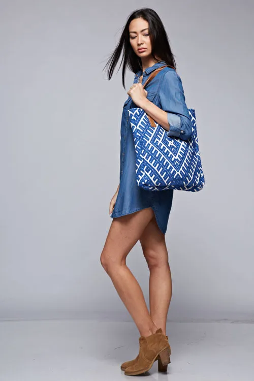 Canvas Tapestry Tote