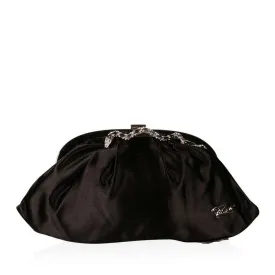 Cesare Paciotti Women's Handbag Small Satin Evening W/ Crystals (CP1522)