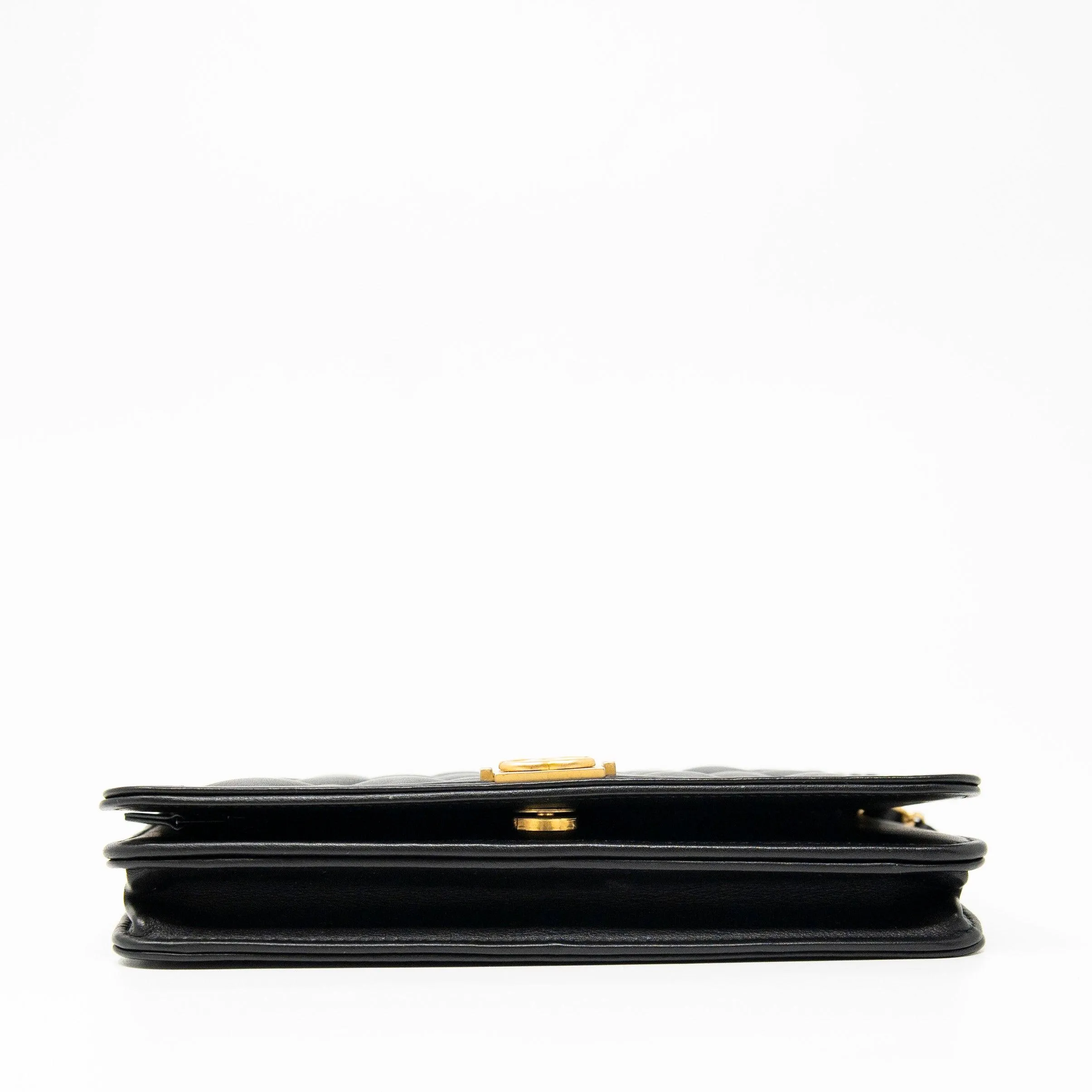 Chanel Black Boy Wallet on Chain
