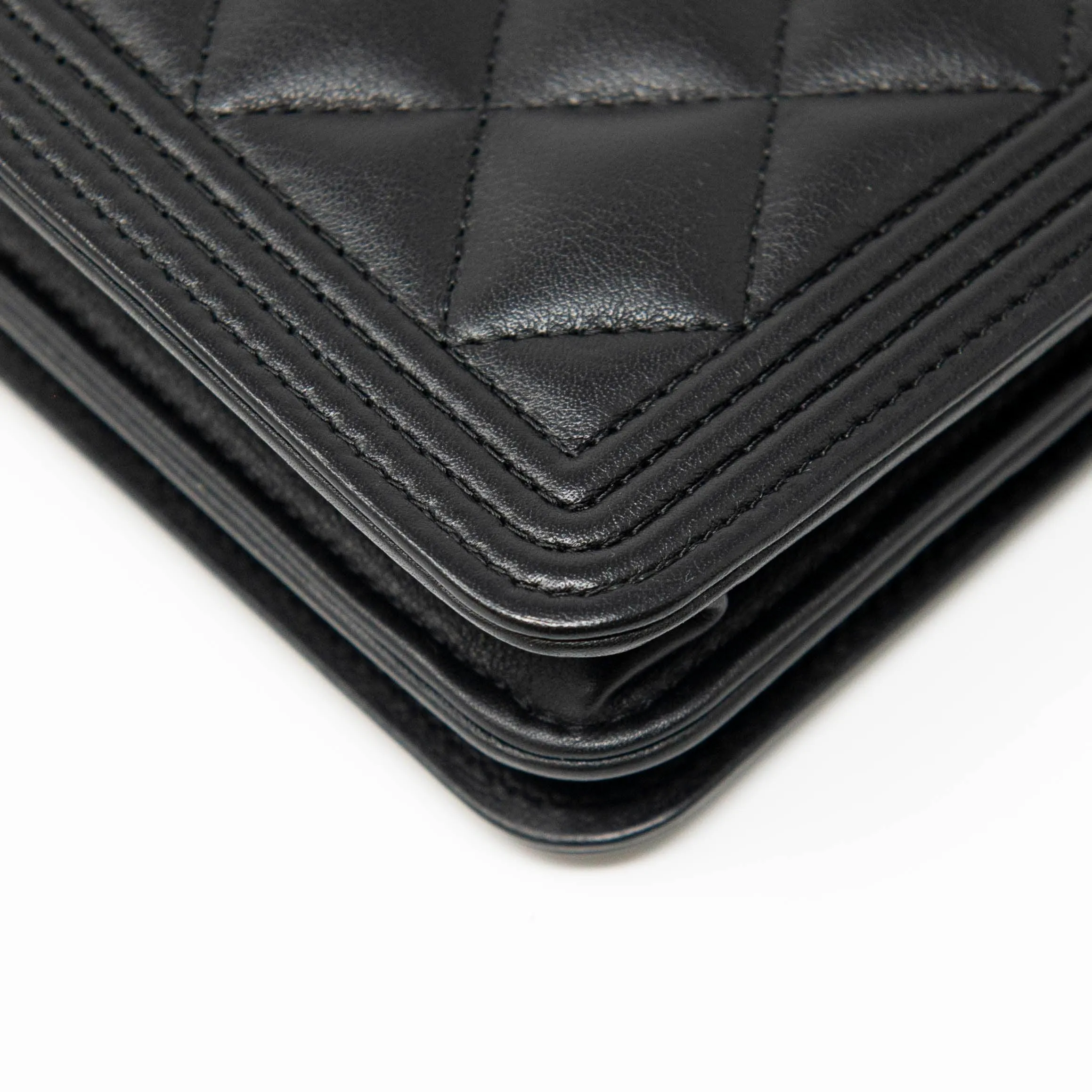 Chanel Black Boy Wallet on Chain