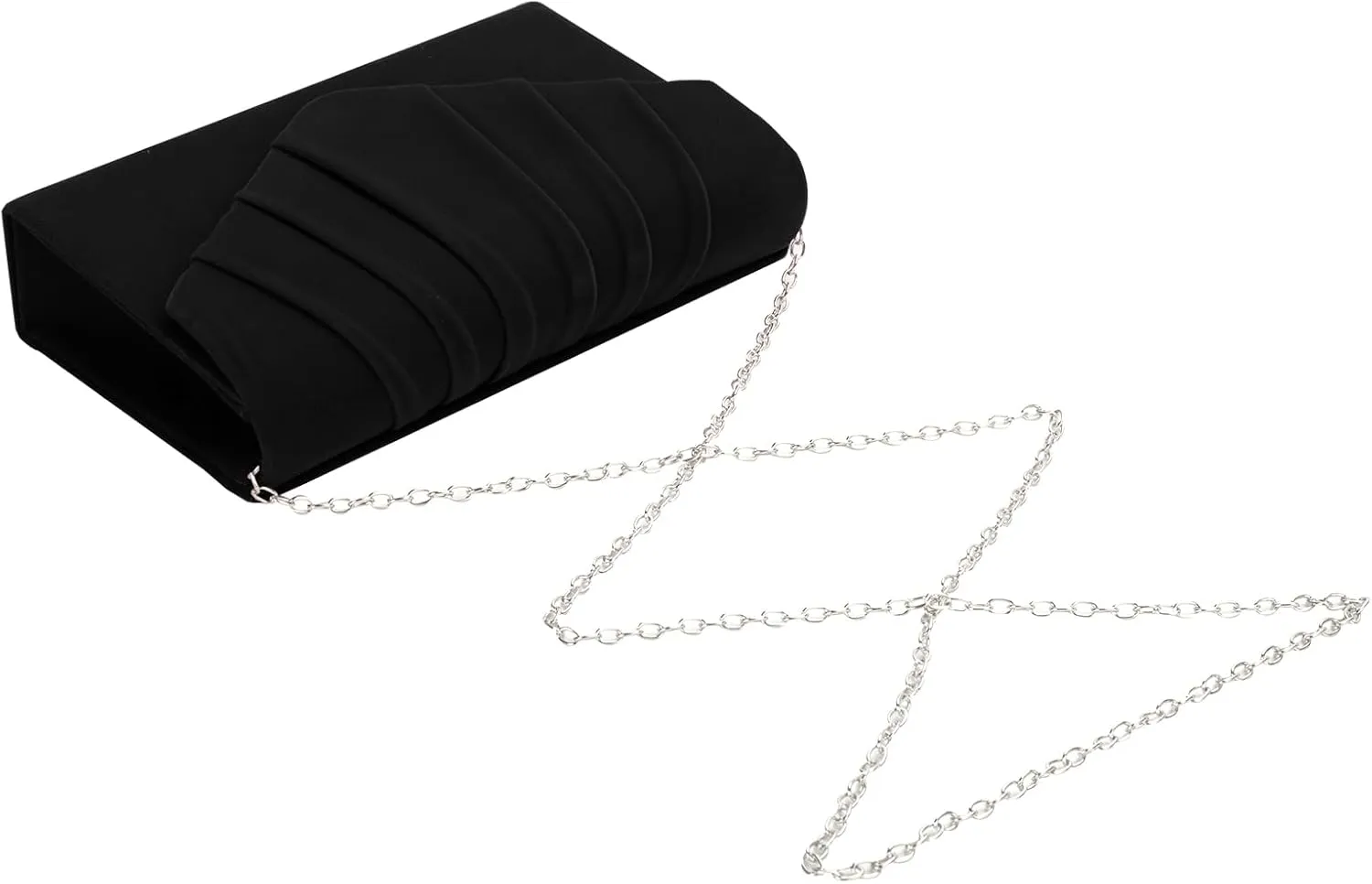 Clutch Purses for Women Evening Bag Faux Suede Formal Party Wedding Cocktail Prom