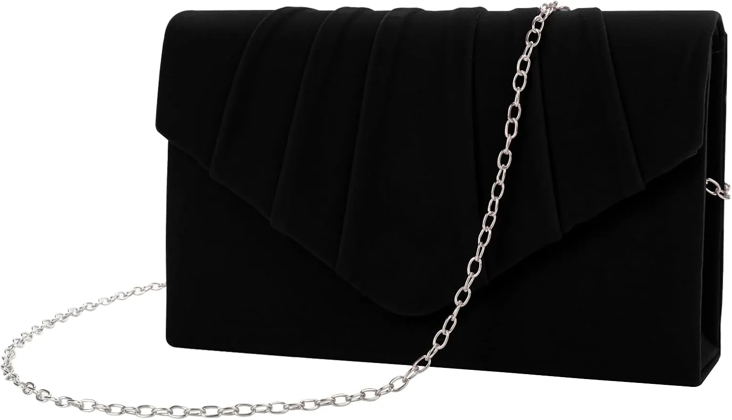 Clutch Purses for Women Evening Bag Faux Suede Formal Party Wedding Cocktail Prom