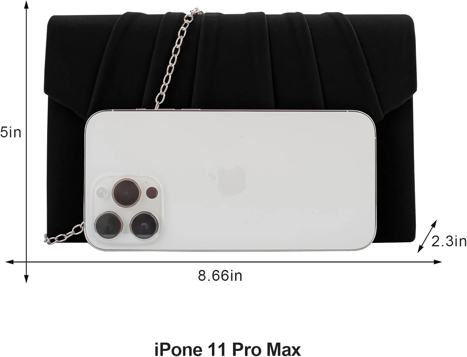 Clutch Purses for Women Evening Bag Faux Suede Formal Party Wedding Cocktail Prom