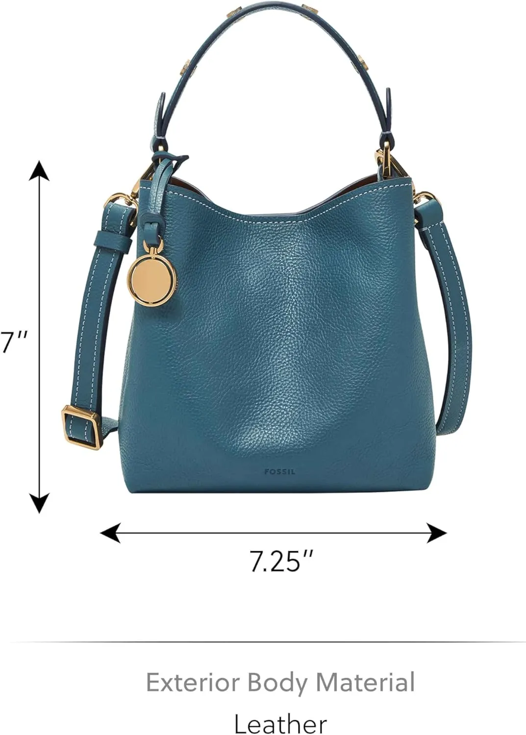 Fossil Jessie Small Bucket Crossbody Bag