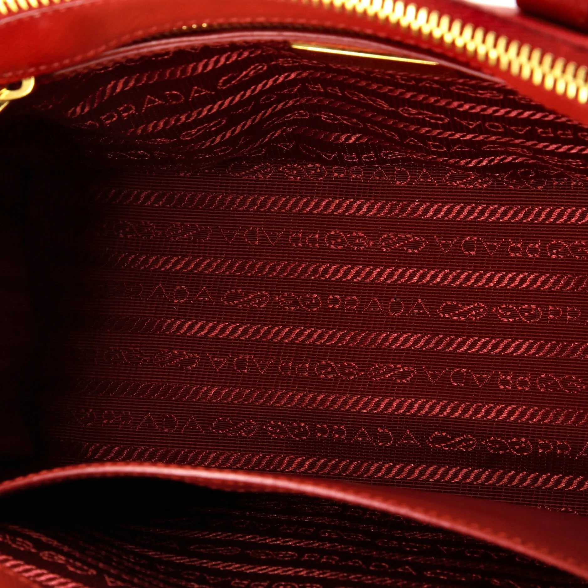 Galleria Double Zip Tote Saffiano Leather Small