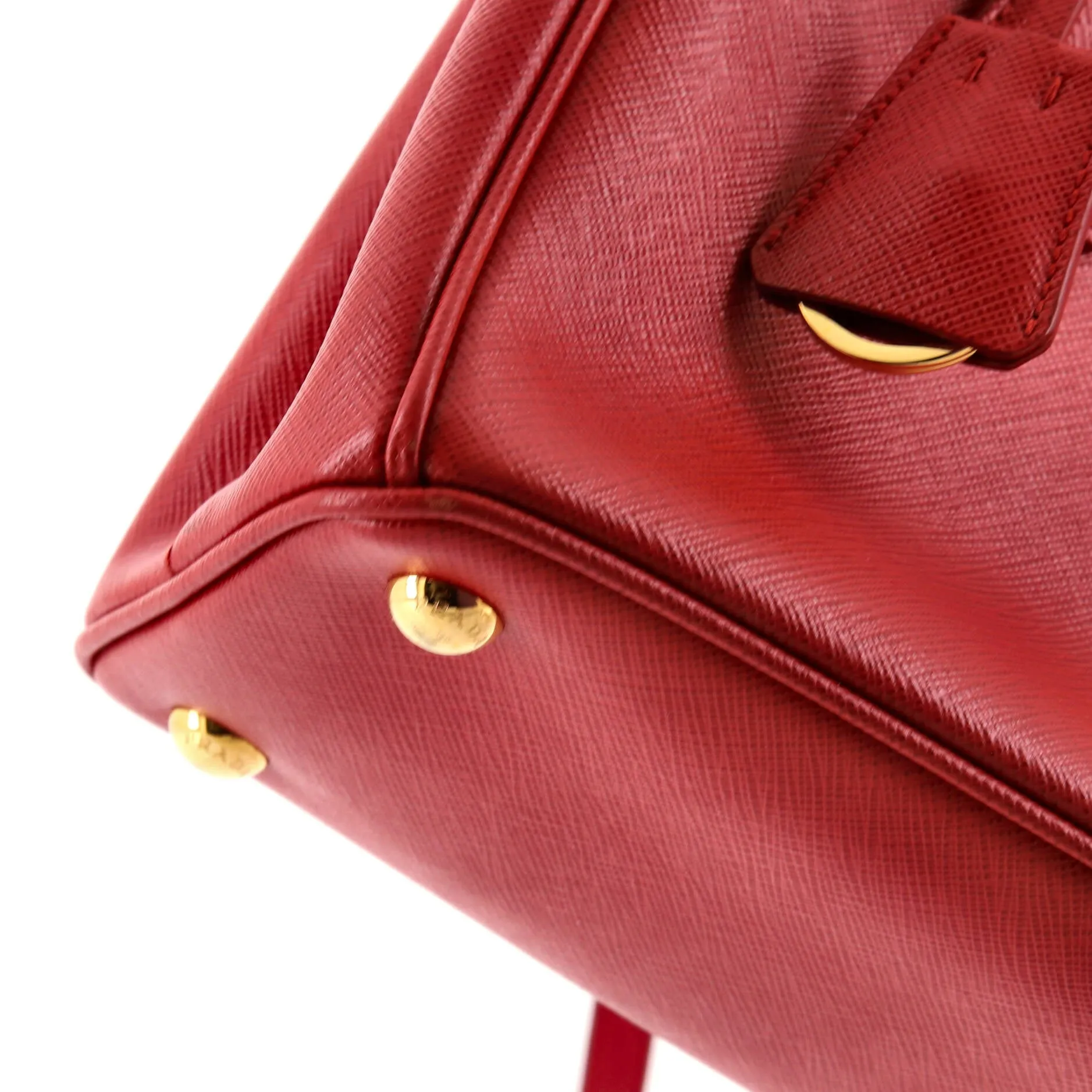 Galleria Double Zip Tote Saffiano Leather Small