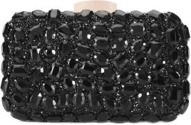 Gemstone Clutch Purses for Women Wedding Party, Rhinestone Purse Crystal Evening Bag for Women Evening