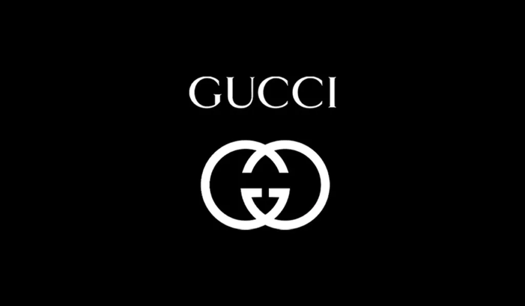 GUCCI GG Crystal Marmont Necklace Aged Silver