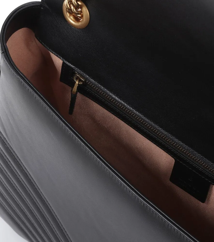 GUCCI GG Large Marmont Matelasse Shoulder Bag
