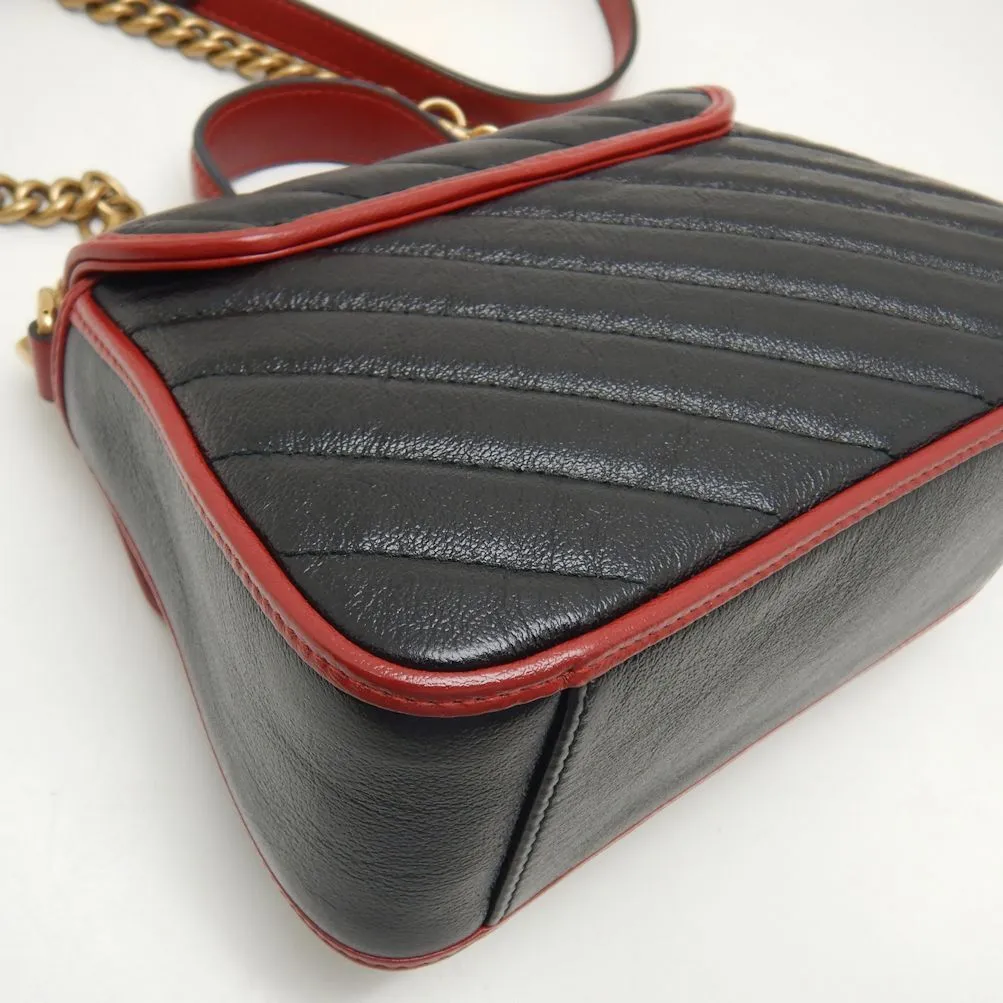 Gucci Handbag Gg Marmont Mini Top Handle