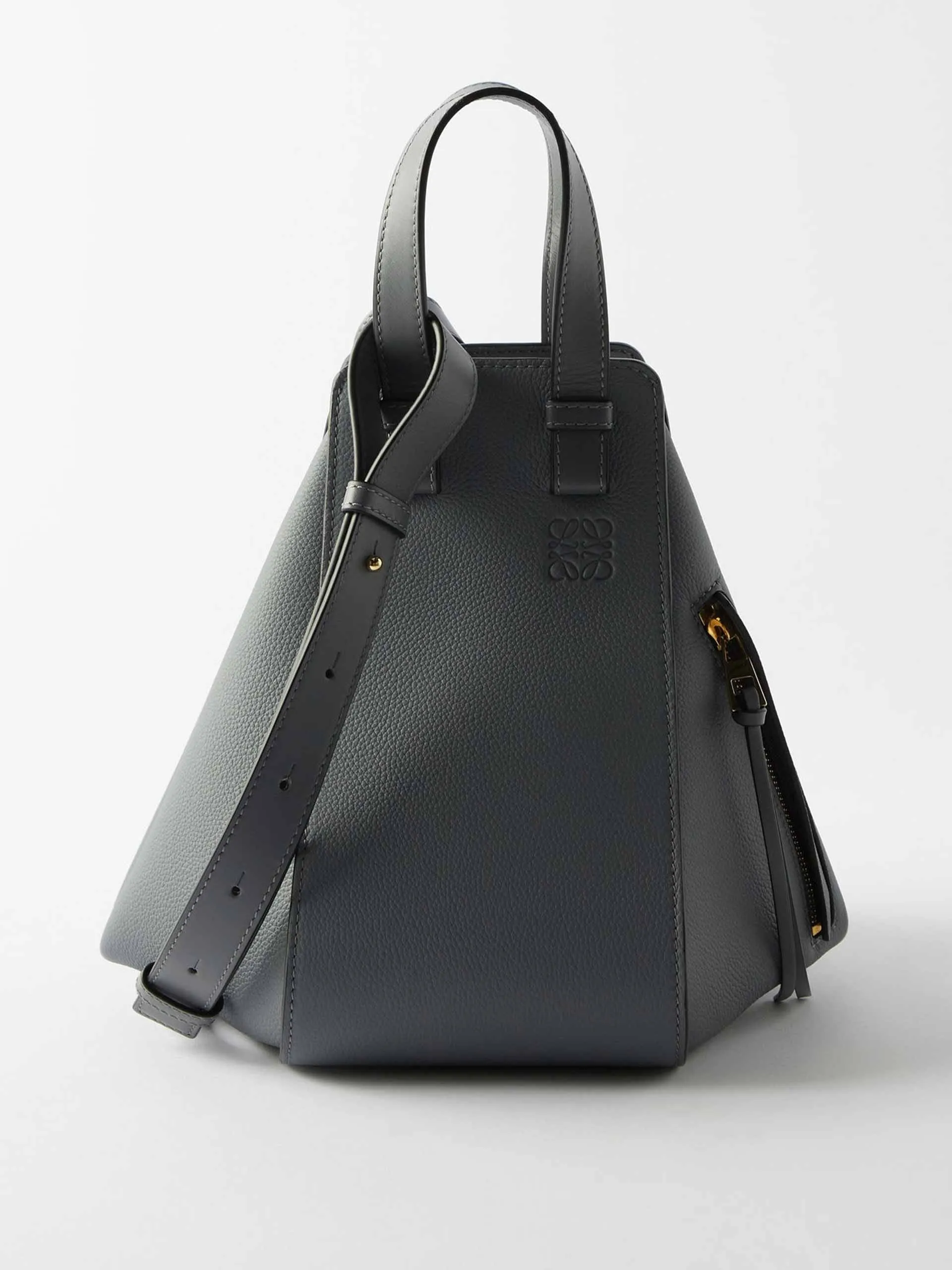 Hammock small grained-leather handbag
