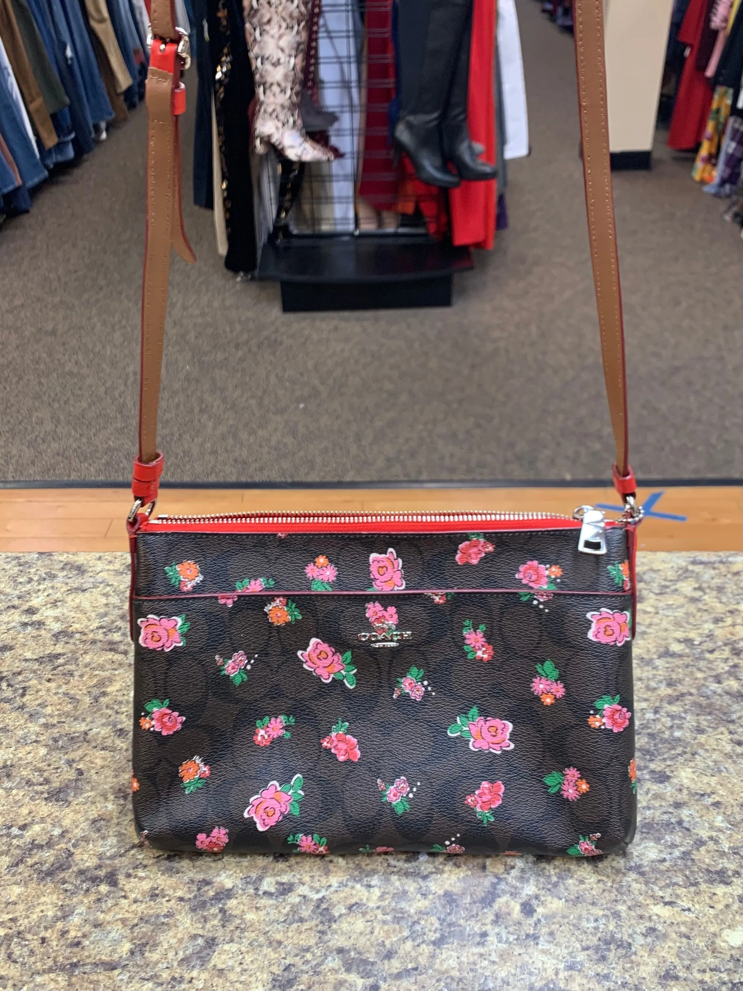 Handbag Designer By Coach, Size: Large
