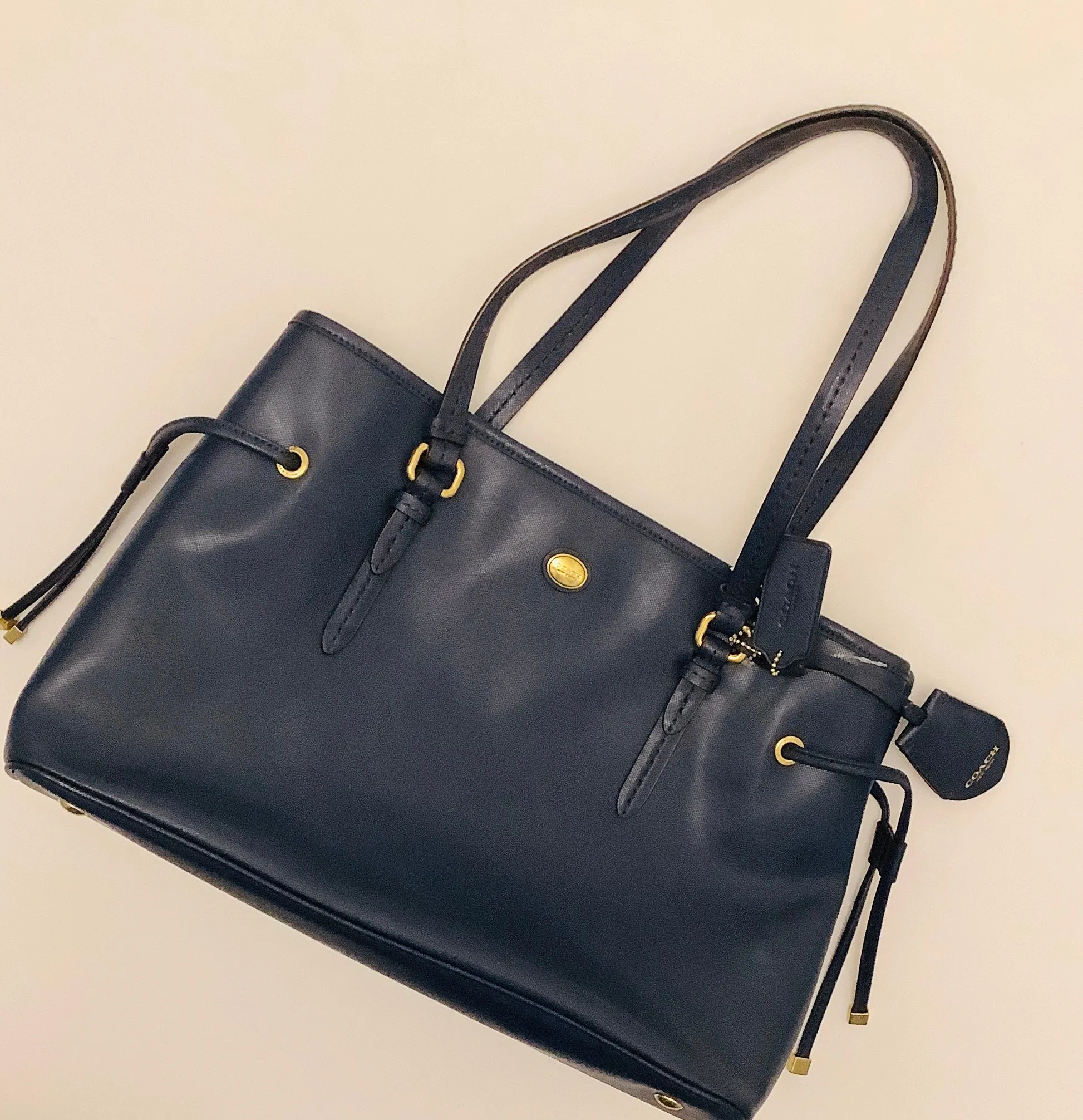 Handbag Designer By Coach, Size: Medium