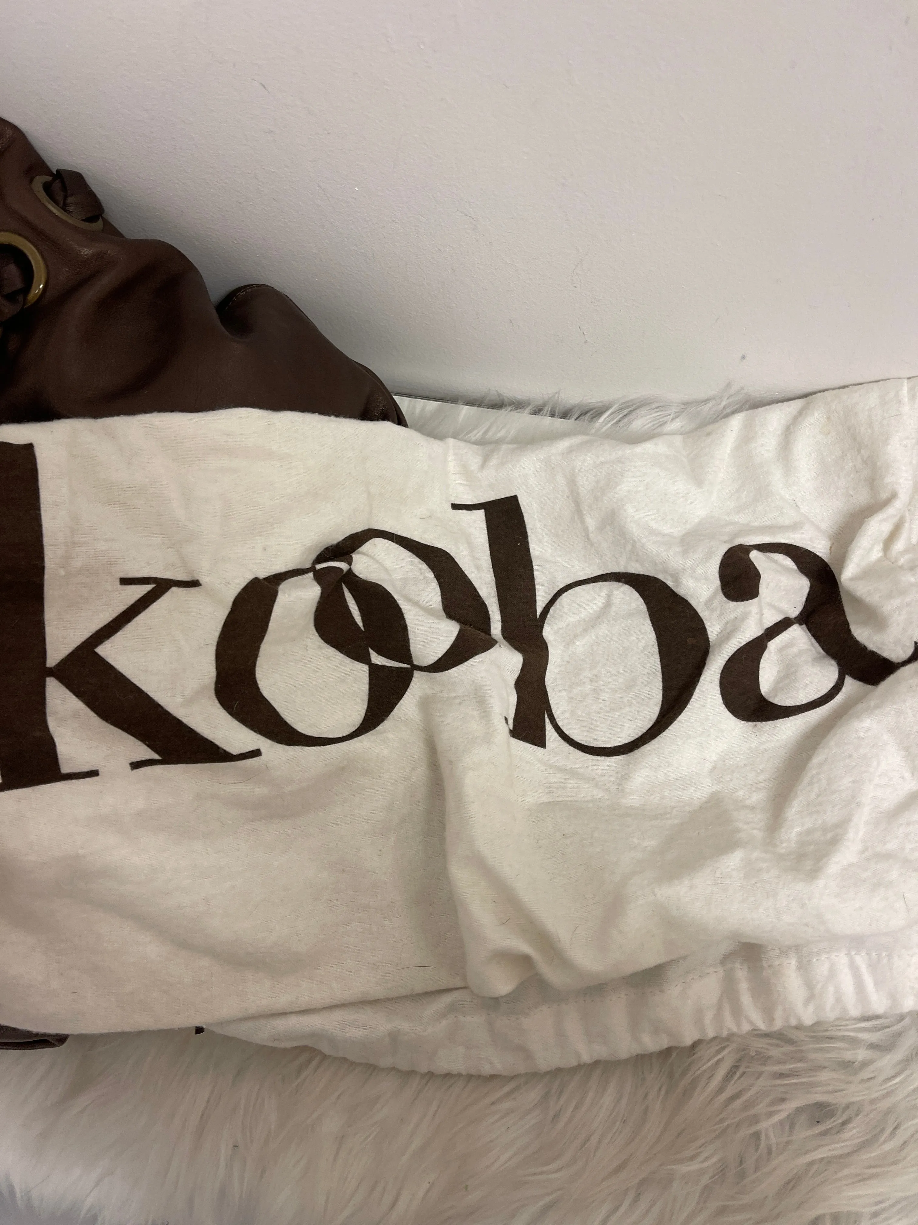 Handbag Designer By Kooba, Size: Large