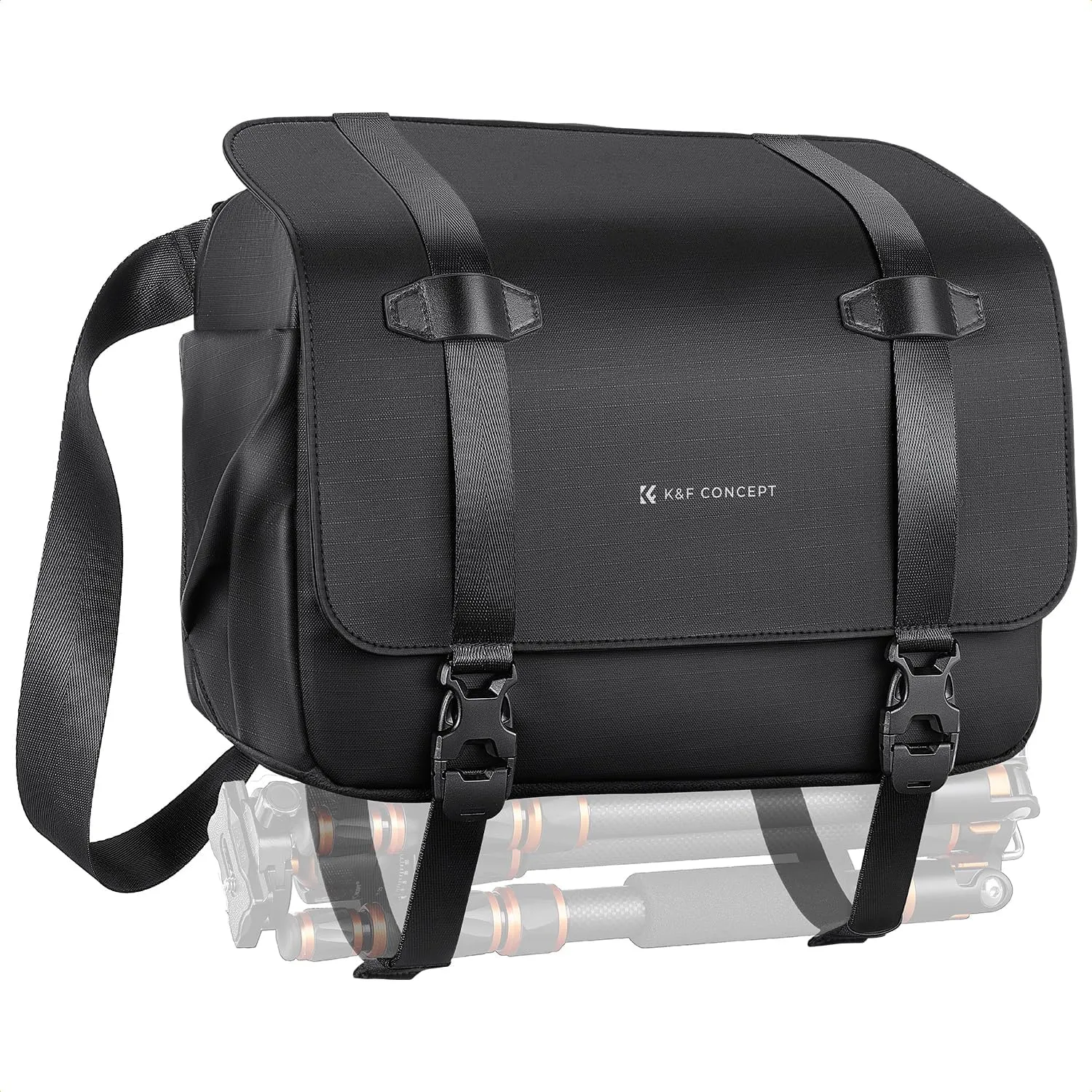 K&F Concept Camera Sling Bag Camera Crossbody Shoulder Backpack DSLR/SLR/Mirrorless Camera Case Photography Bags for Men and Women