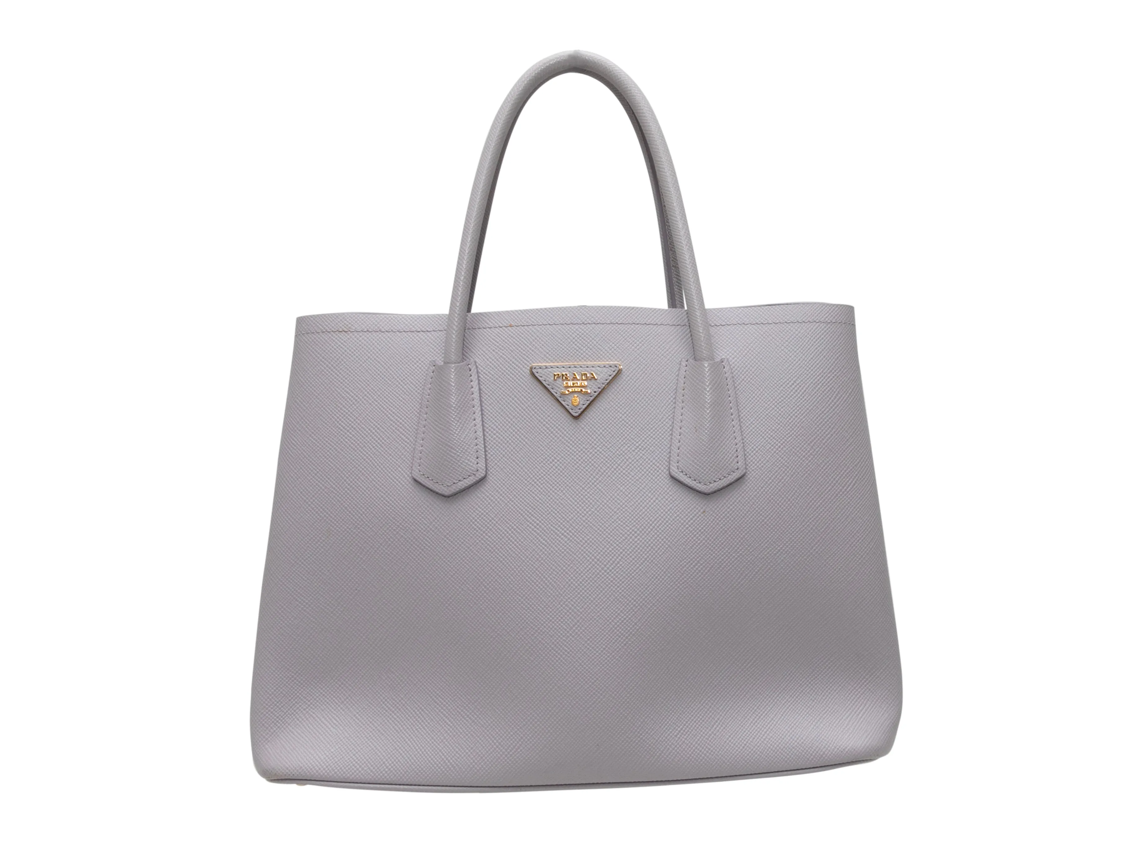 Lavender Prada Saffiano Large Galleria Tote Bag