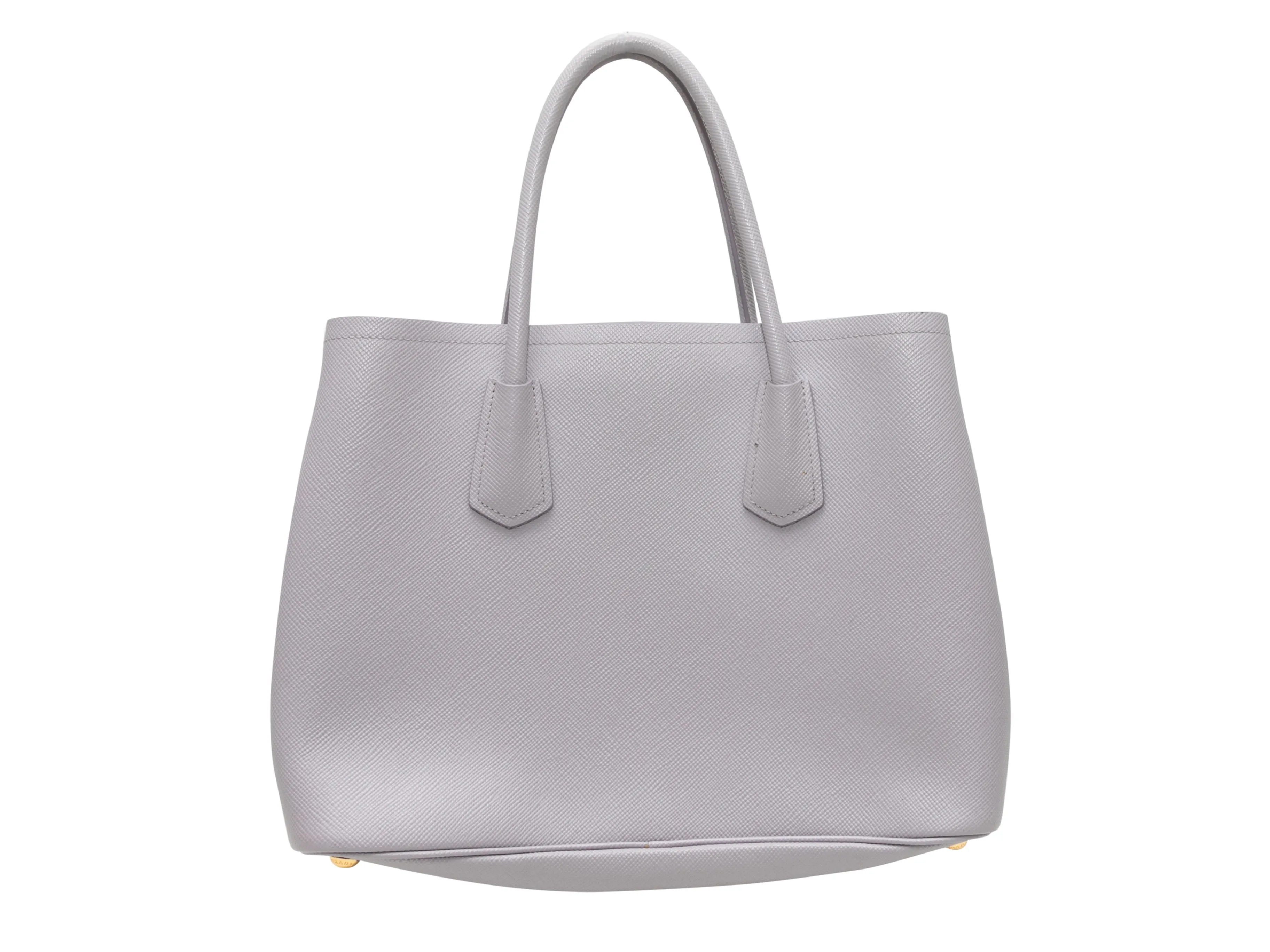 Lavender Prada Saffiano Large Galleria Tote Bag
