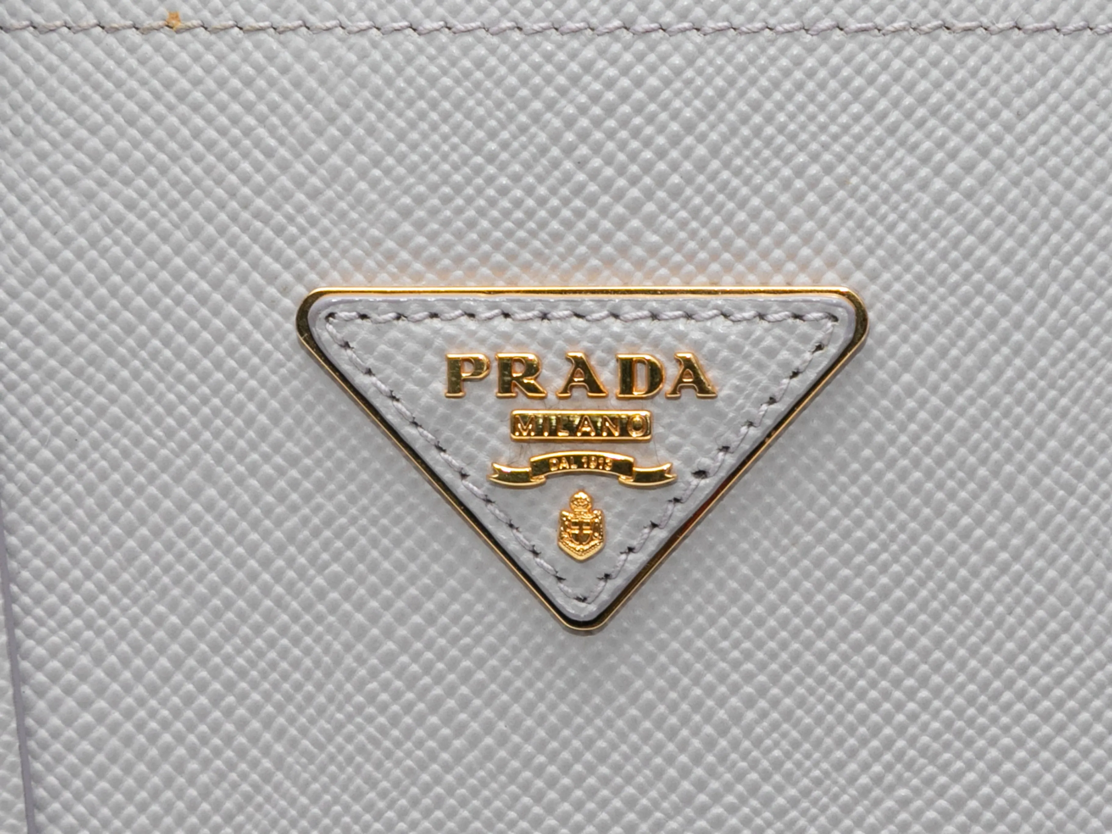 Lavender Prada Saffiano Large Galleria Tote Bag