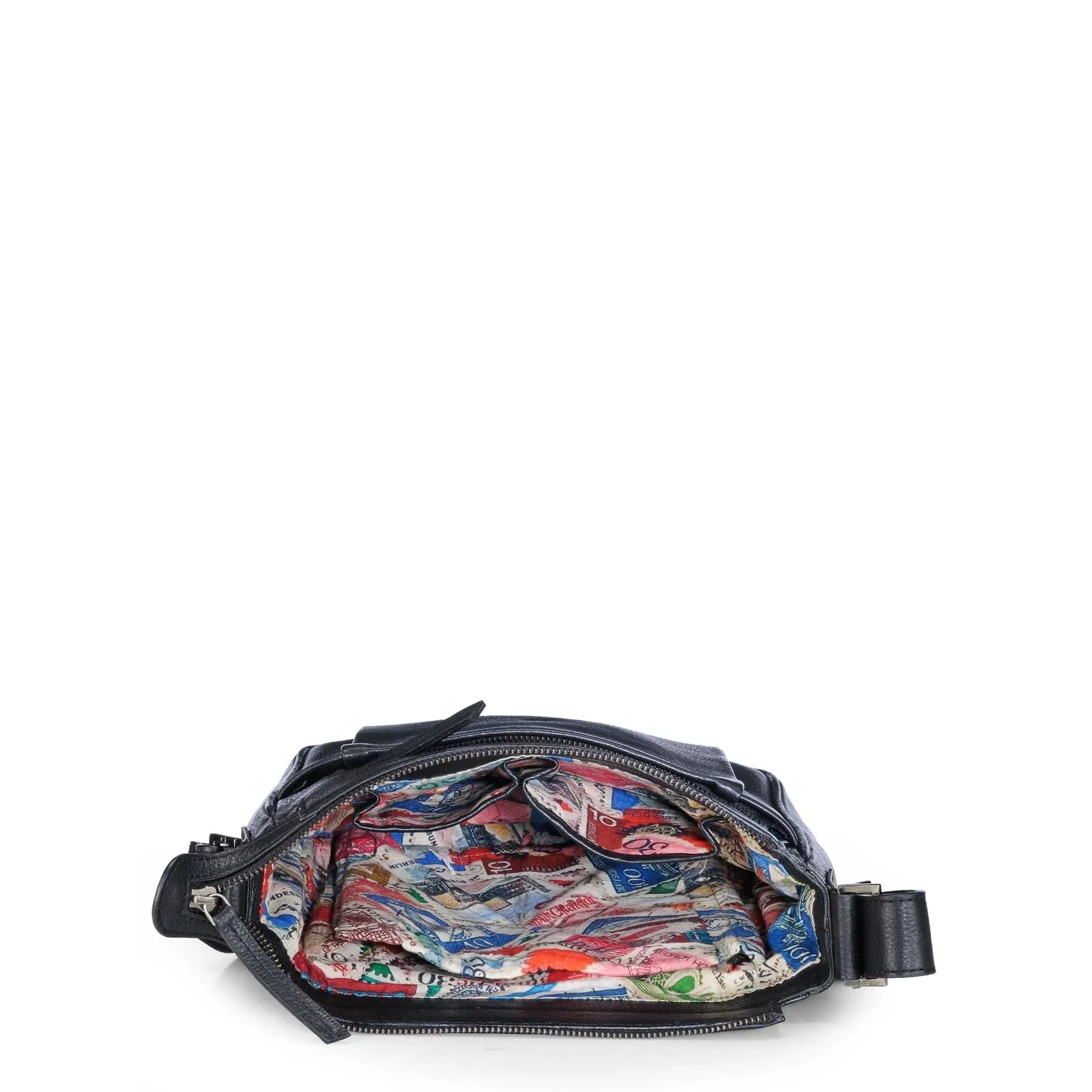 Leather Messenger Bag - PR1129