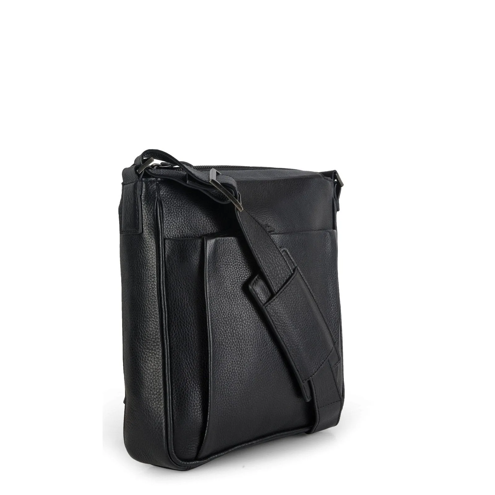 Leather Messenger Bag - PR1129