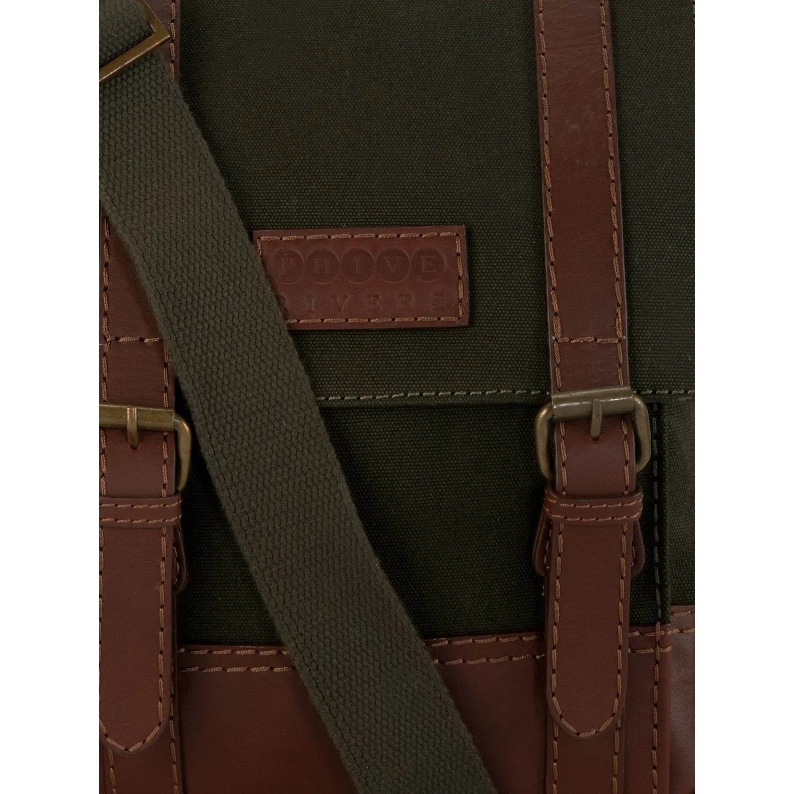 Leather Messenger Bag - PR1150