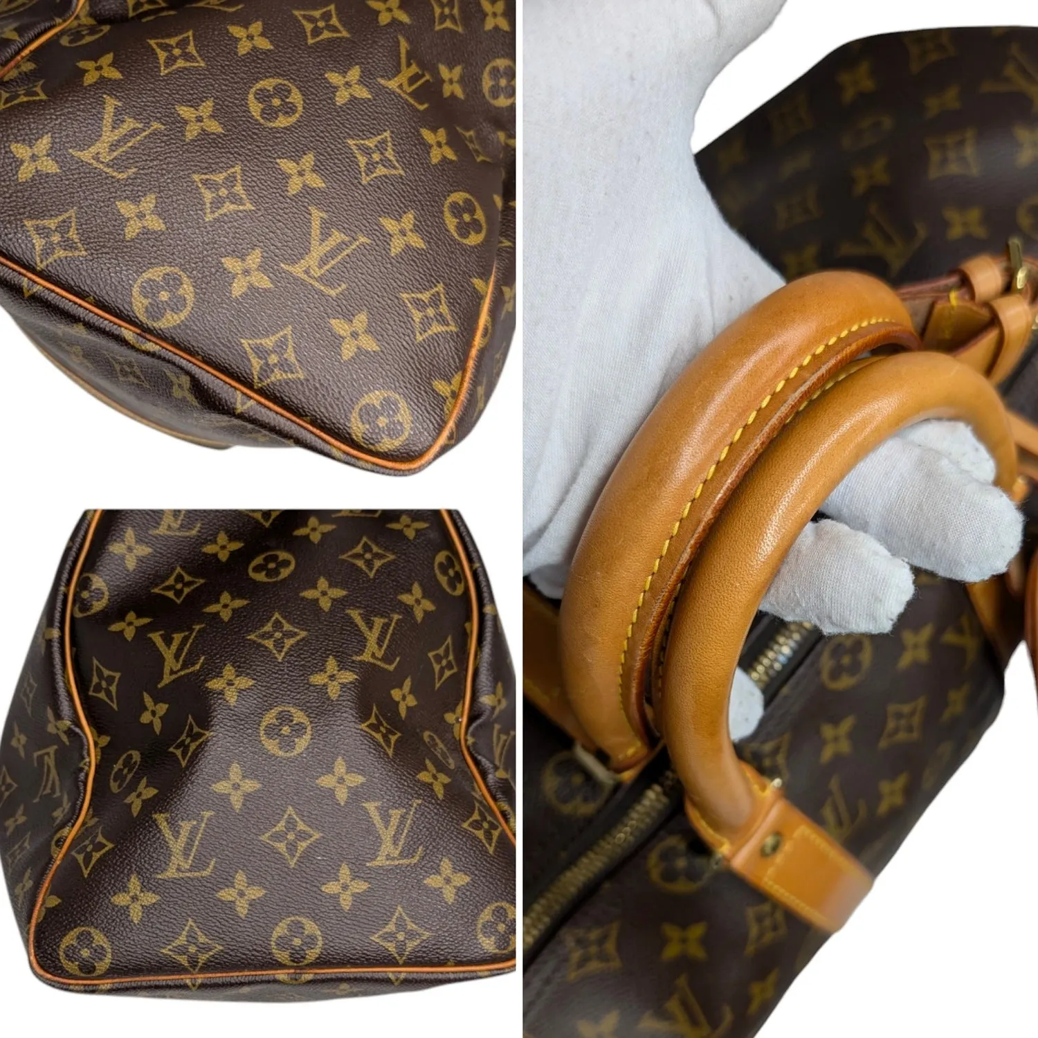 Louis Vuitton 1995 Monogram Canvas Keepall 45 Weekender