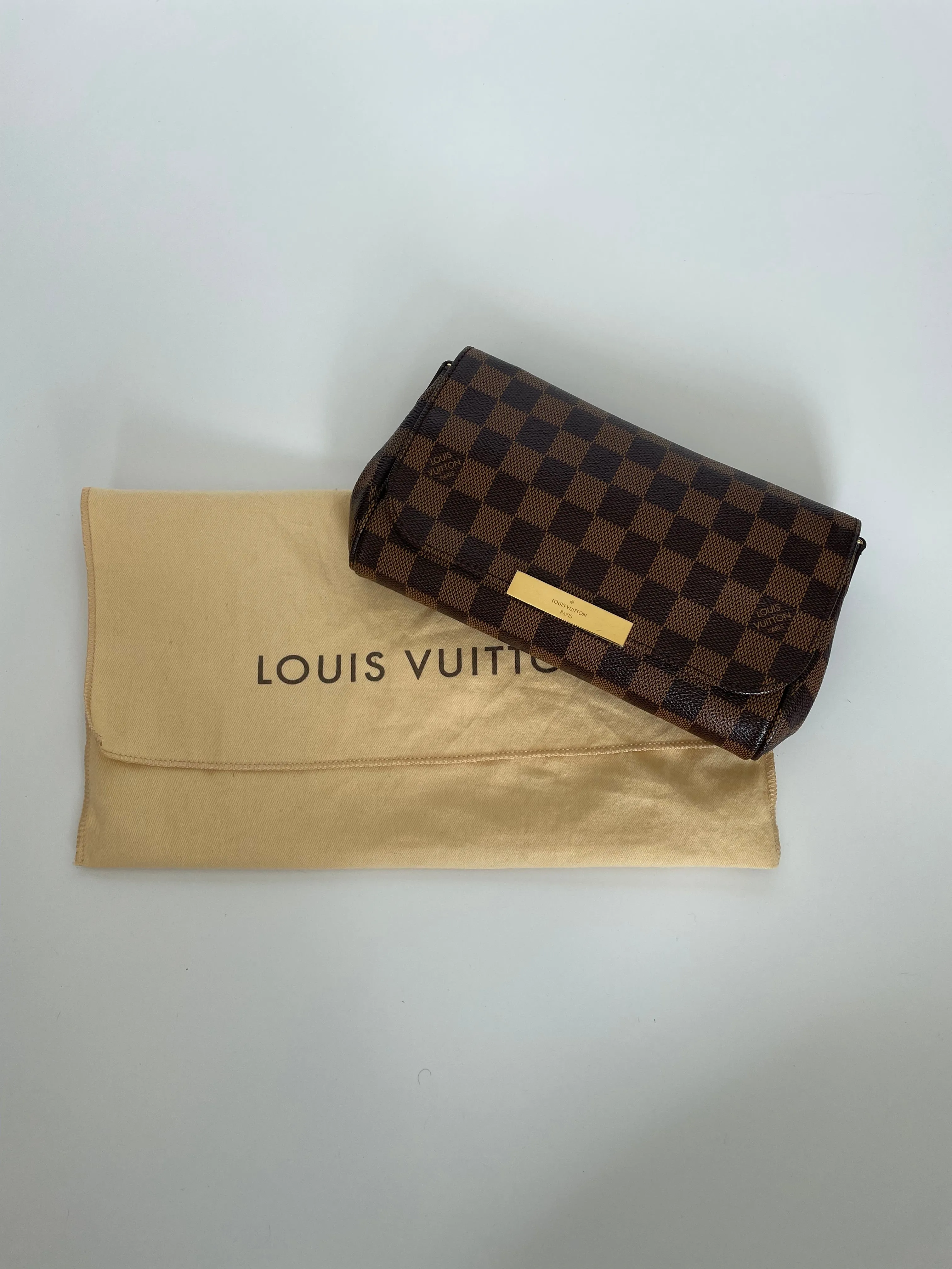 LOUIS VUITTON  | FAVORITE PM | DAMIER EBENE
