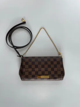 LOUIS VUITTON  | FAVORITE PM | DAMIER EBENE