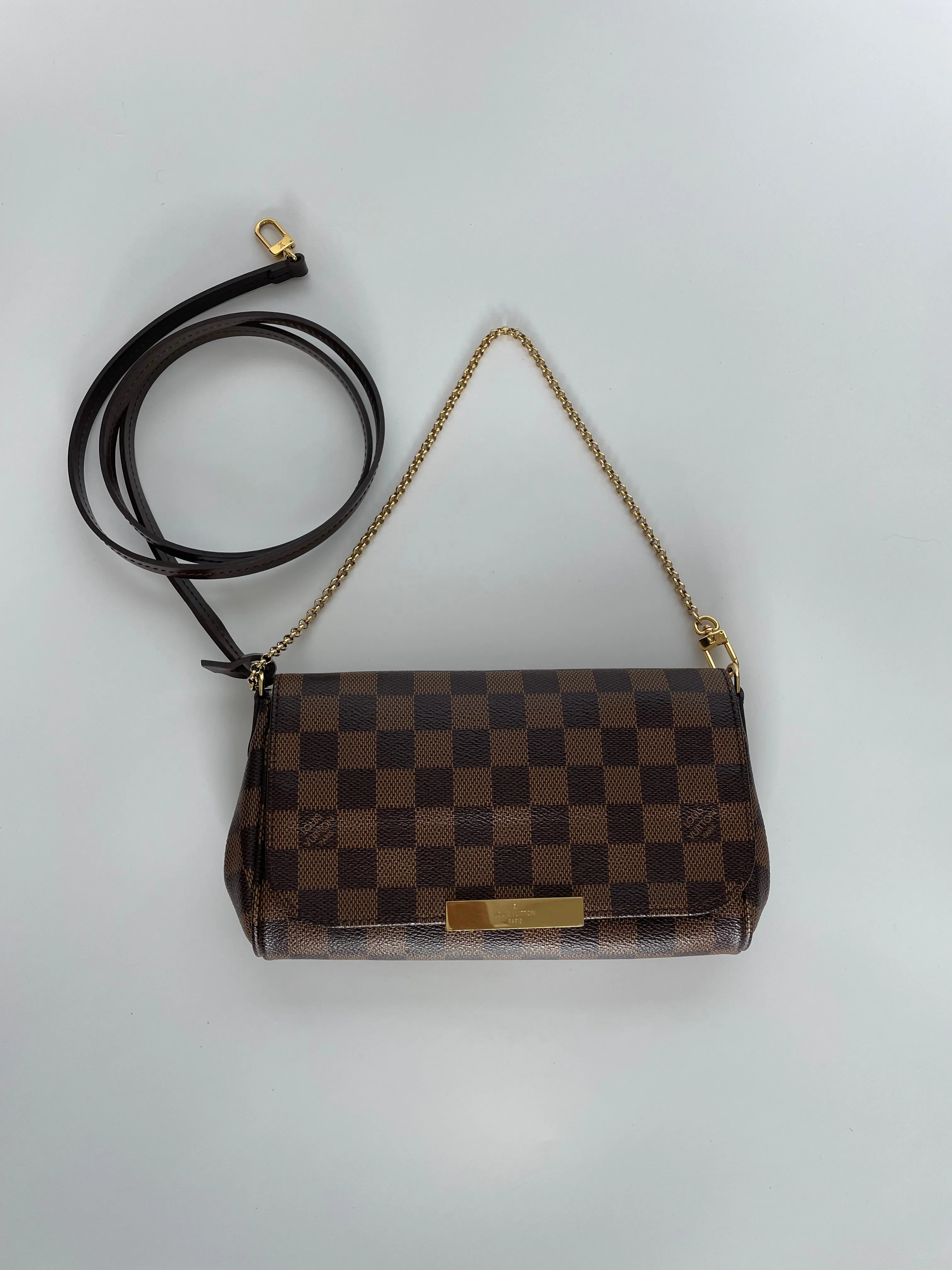 LOUIS VUITTON  | FAVORITE PM | DAMIER EBENE