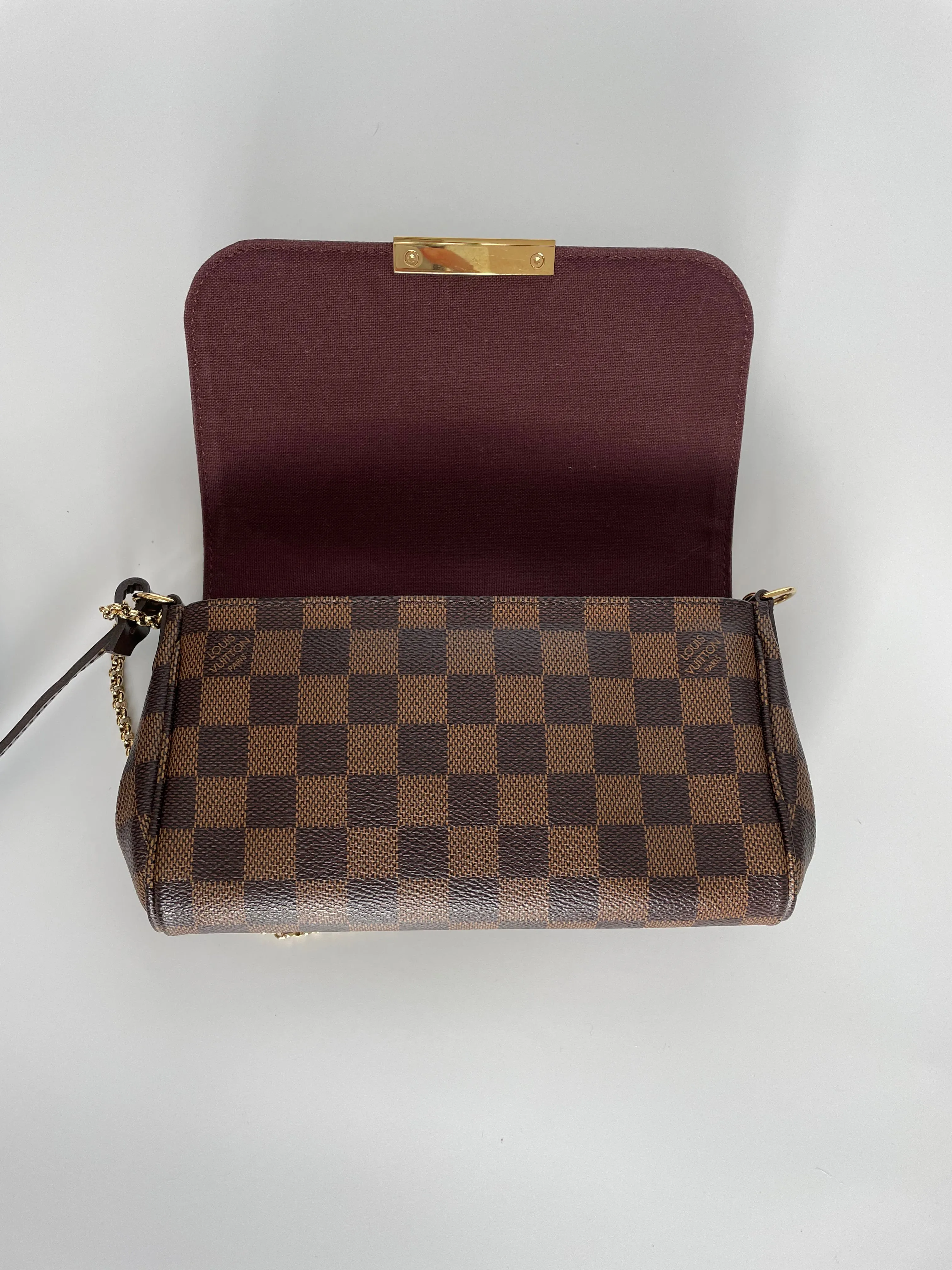 LOUIS VUITTON  | FAVORITE PM | DAMIER EBENE