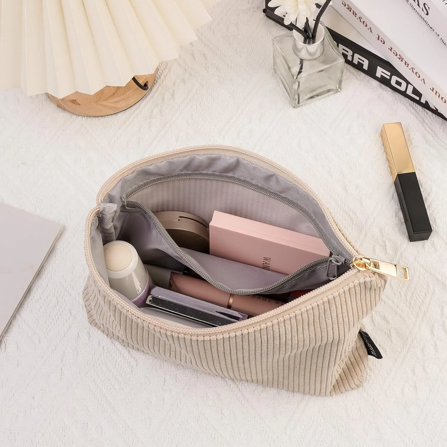 MAGEFY Makeup Bag Small Cosmetic Bag for Women