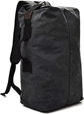 Military Duffel Bag Top Load Double Strap Canvas Backpack Army Travel Big Size,Large Capacity Travel Climbing Bag