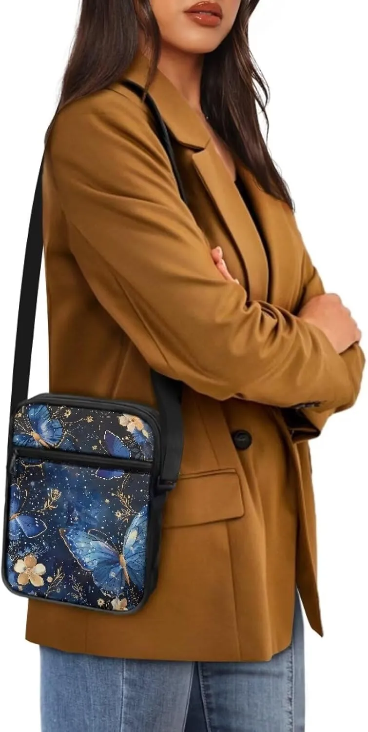 Mini Crossbody Bags Small Shoulder Messenger Bag Purse Cellphone Pouch for Men Women Kids
