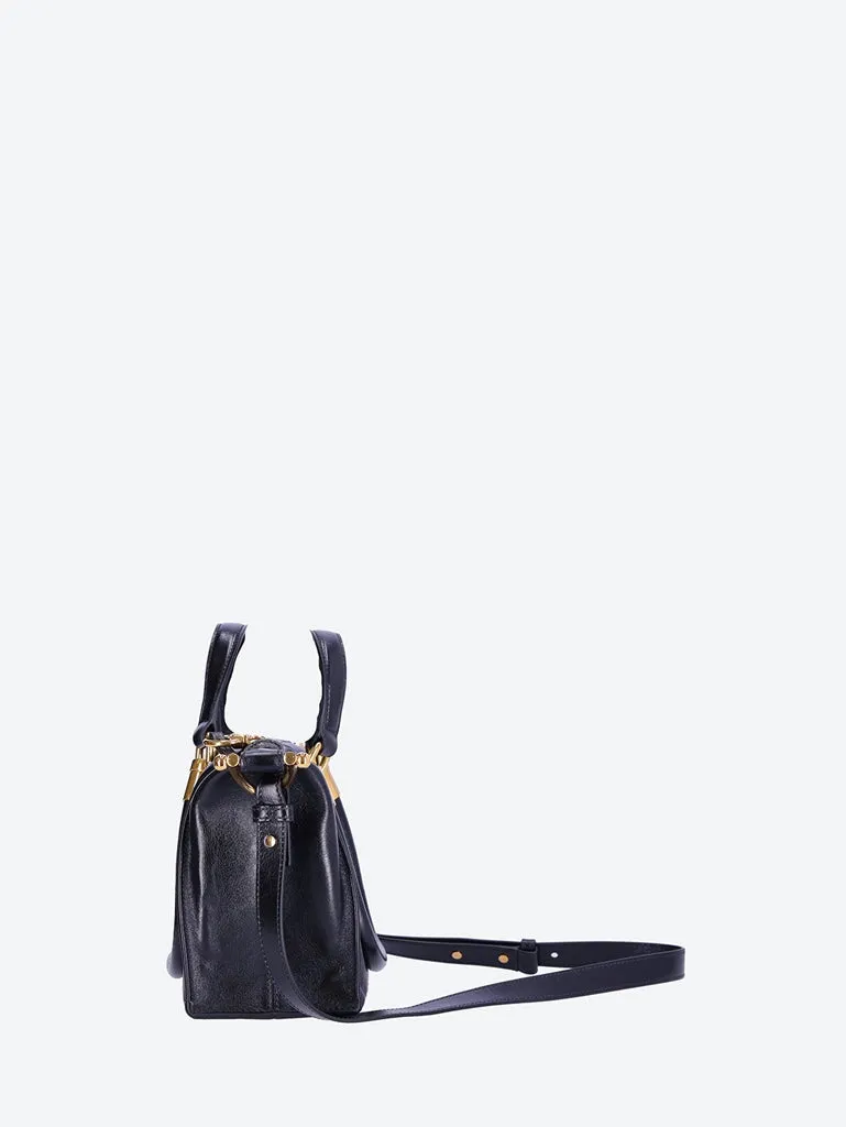 Natural shiny calfskin Paraty 24 handbag