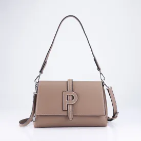 P Flap Satchel Sling Bag