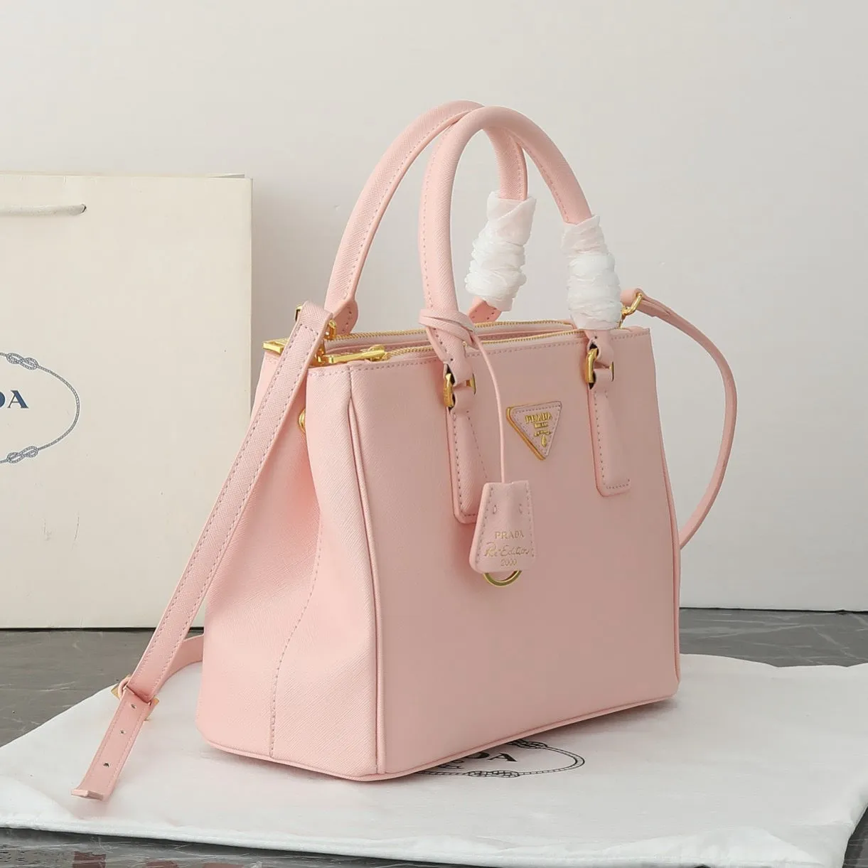 P Small Galleria Saffiano Bag