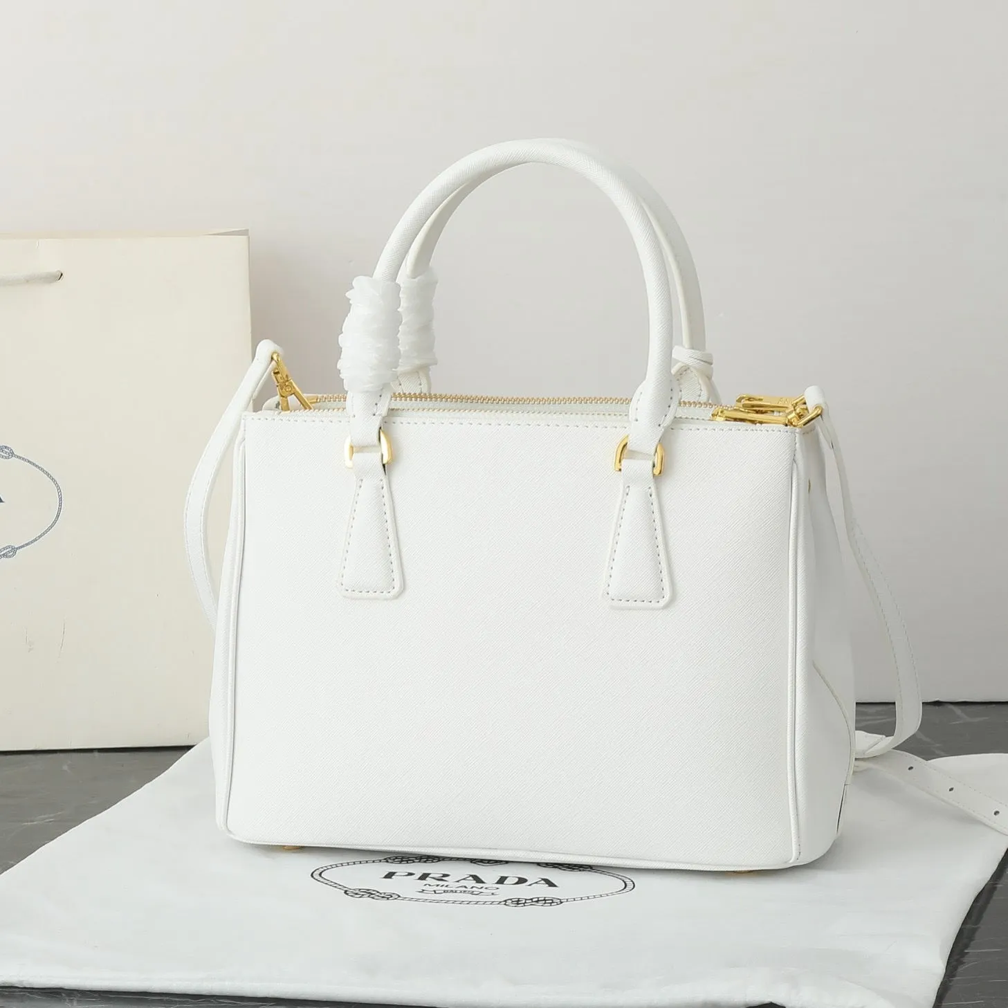 P Small Galleria Saffiano Bag