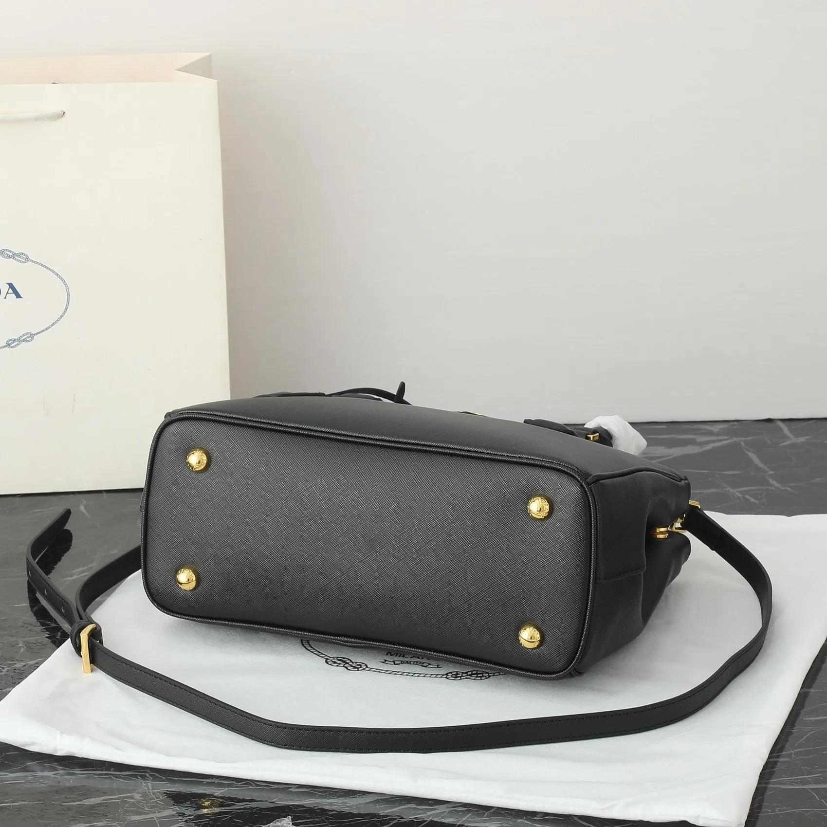 P Small Galleria Saffiano Bag
