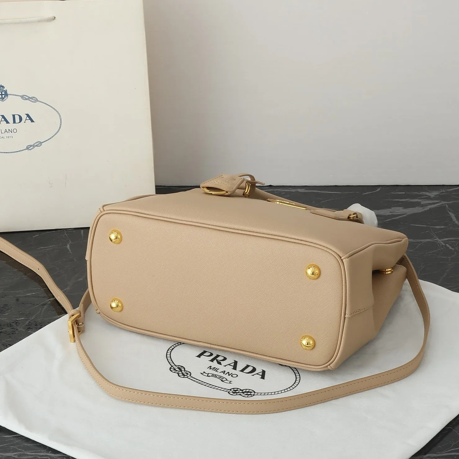 P Small Galleria Saffiano Bag