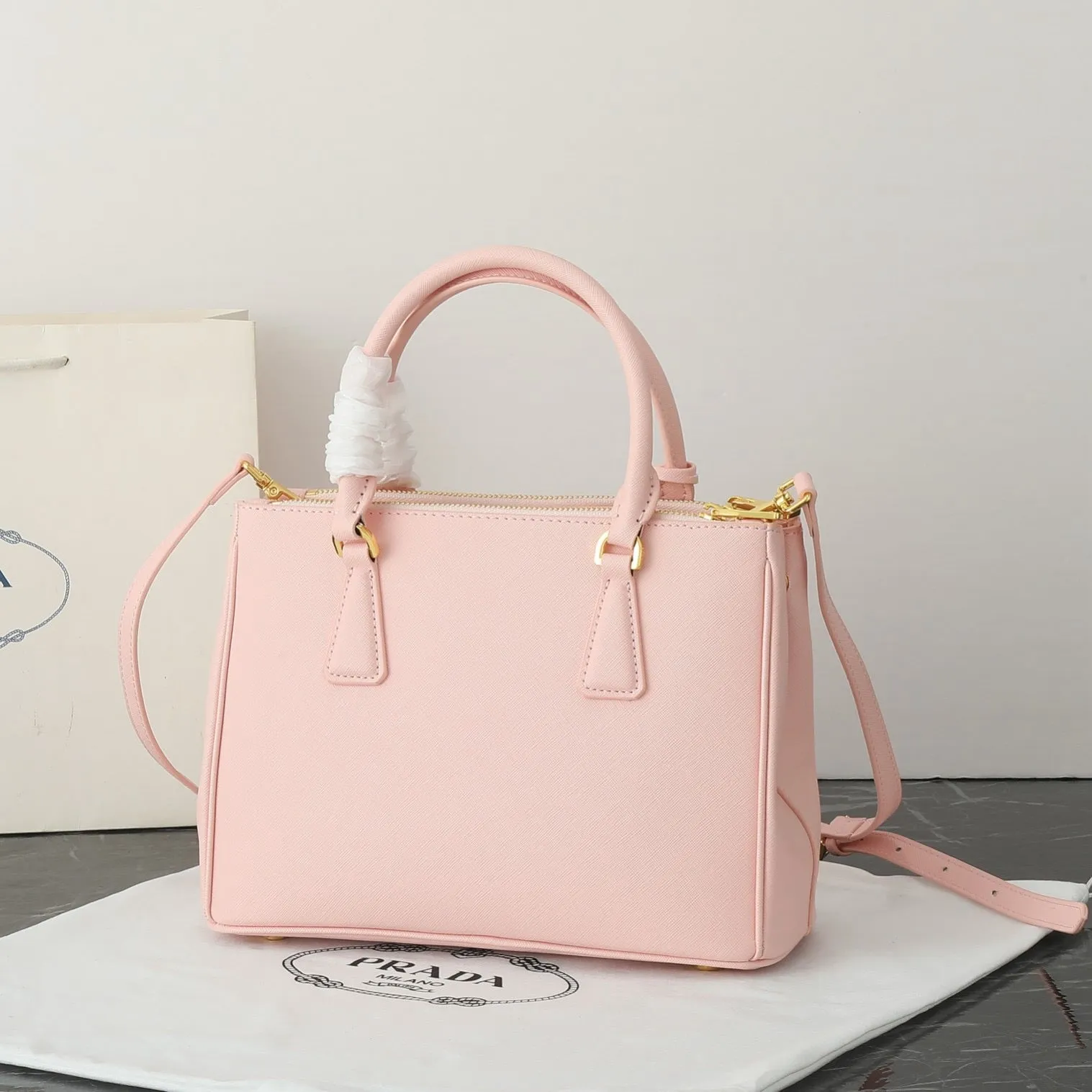 P Small Galleria Saffiano Bag