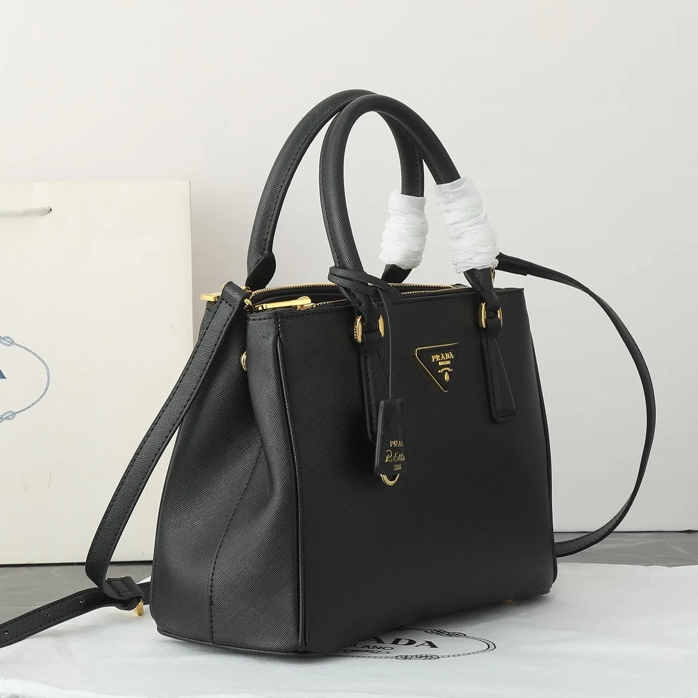 P Small Galleria Saffiano Bag