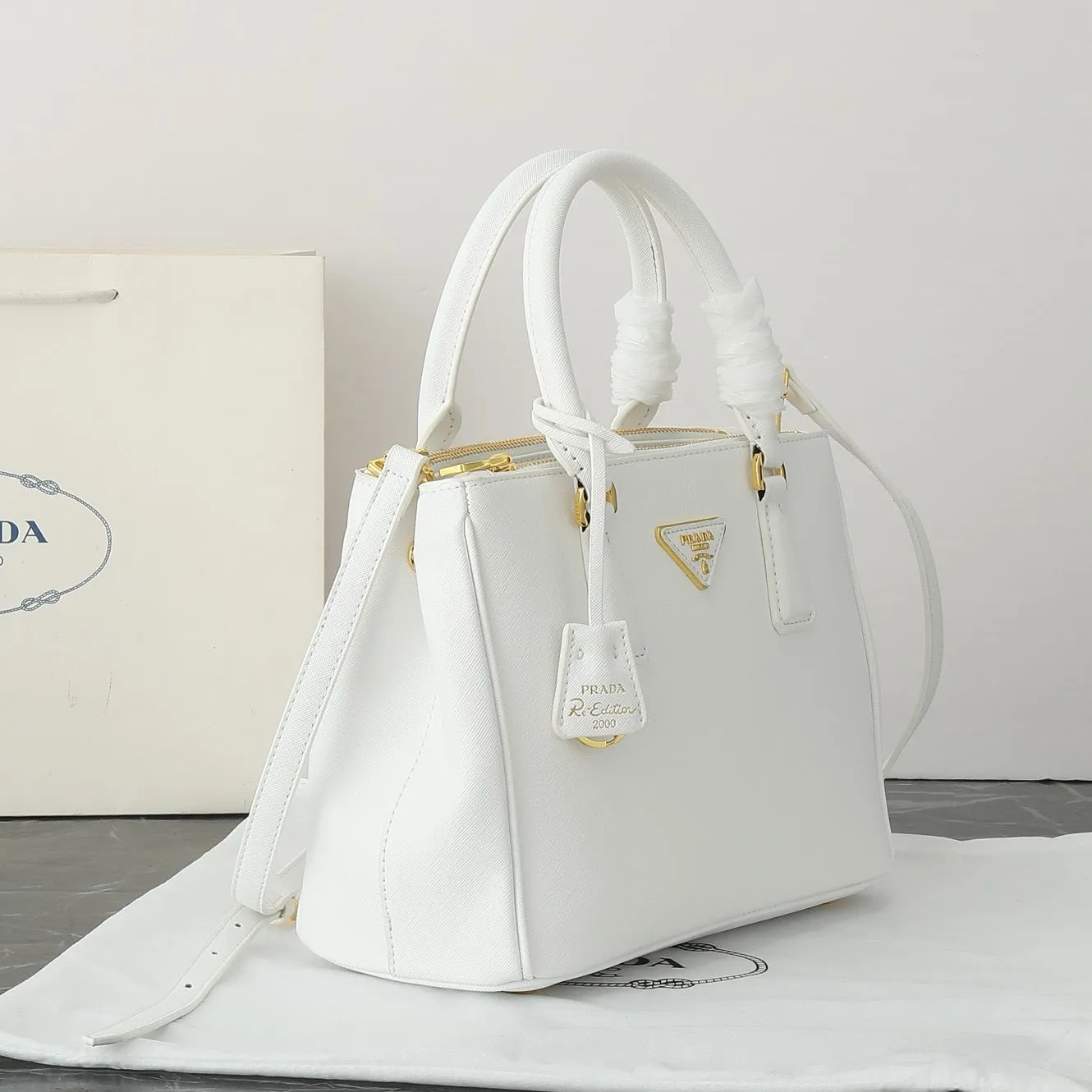 P Small Galleria Saffiano Bag