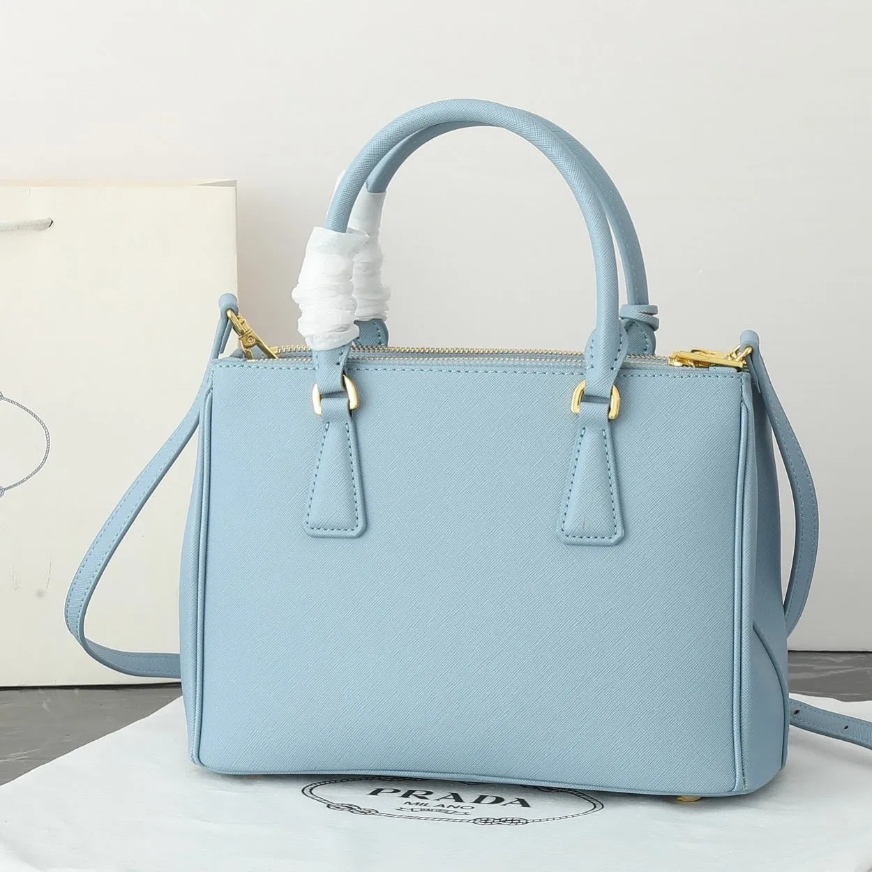 P Small Galleria Saffiano Bag