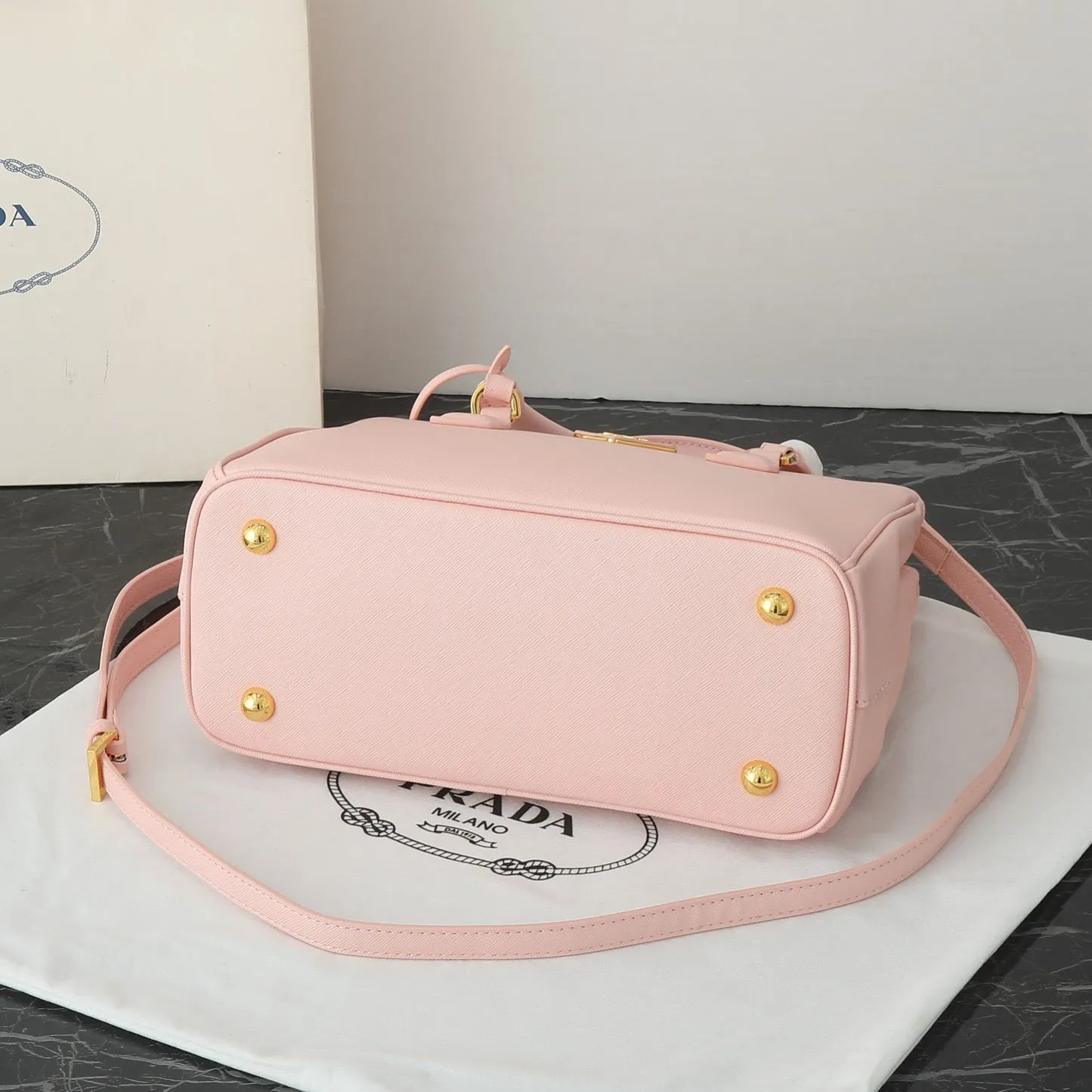 P Small Galleria Saffiano Bag