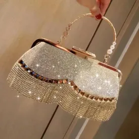 Party Banquet Bag Diamond Clutch