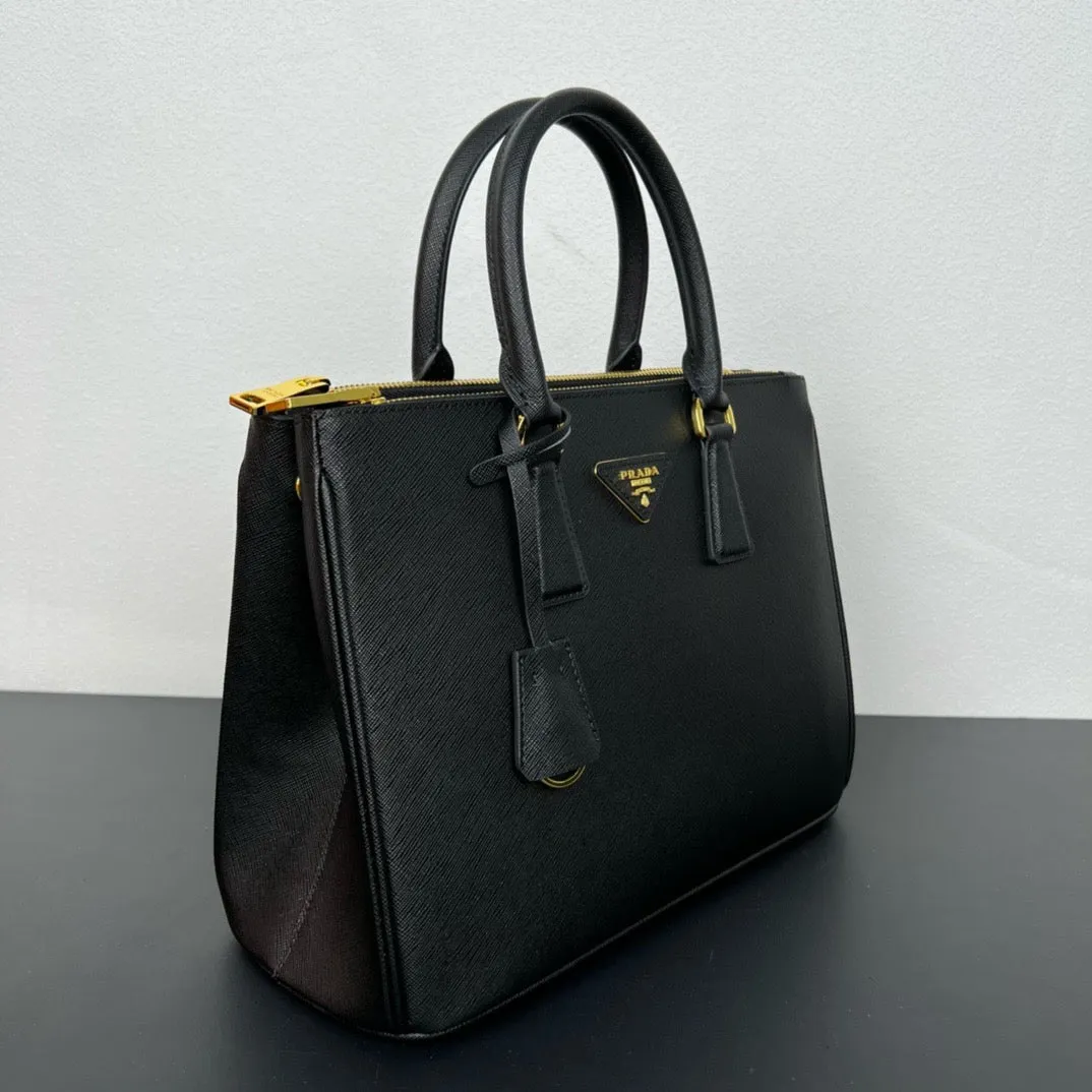 PD325 Large Prada Galleria Saffiano Leather Bag / HIGHEST QUALITY VERSION / 12.6x9.4x5.5inch