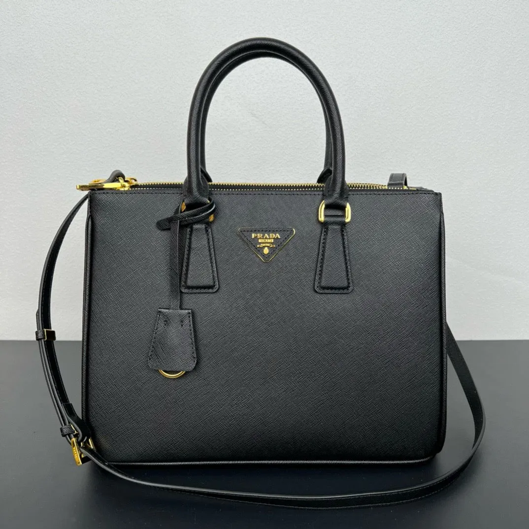 PD325 Large Prada Galleria Saffiano Leather Bag / HIGHEST QUALITY VERSION / 12.6x9.4x5.5inch